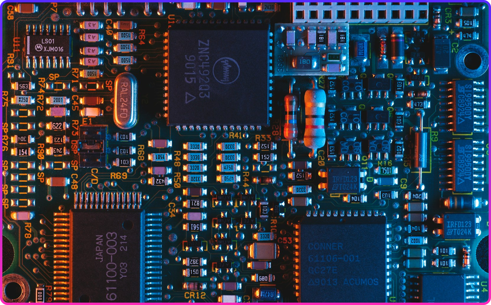 There seems no limit to what the printed circuit could have told you (if you had tried to find out); a revelation  trembles just past the threshold of your understanding.